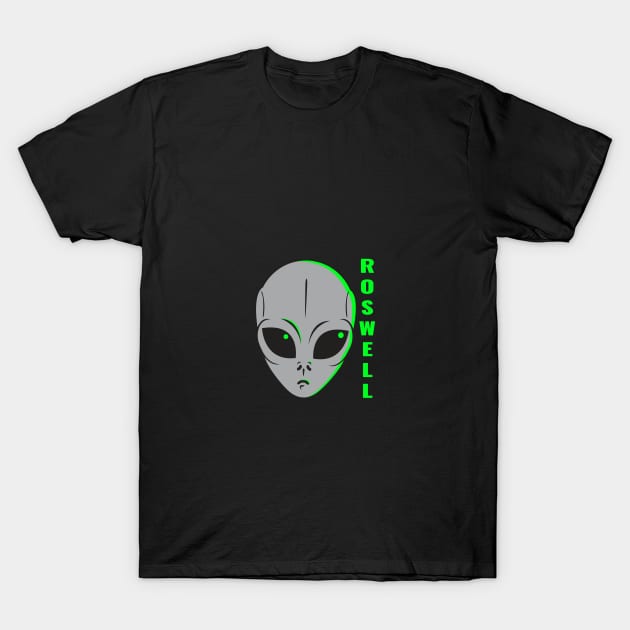 Alien Roswell T-Shirt by roswellboutique